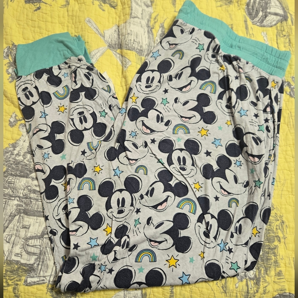 Little Sleepies Mickey Mama Joggers